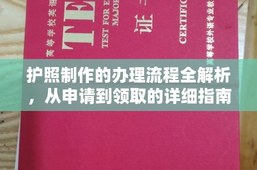 新晃护照制作的办理流程全解析，从申请到领取的详细指南